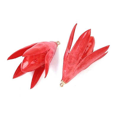 Epoxy Resin & Dried Flower Pendants RE-CBAAE94-05F-1