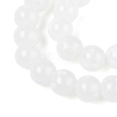 Baking Paint Glass Beads X1-DGLA-N015-10mm-01-1