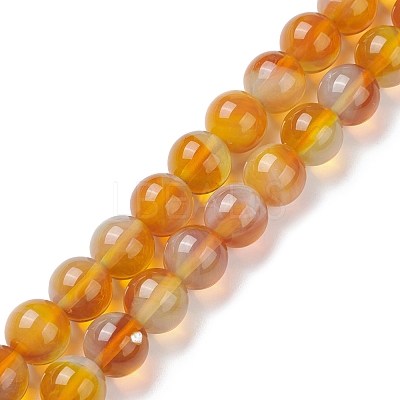 Handmade Lampwork Beads Strands LAMP-D072-B-02-1