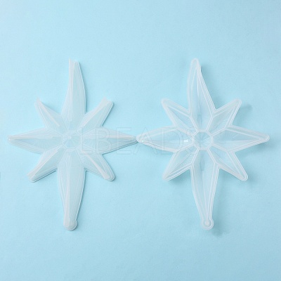 DIY Eight Pointed Star Silicone Molds Kits DIY-OC0003-43-1