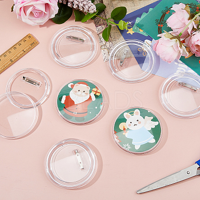 Acrylic Button Pin Badge FIND-WH0111-716-1