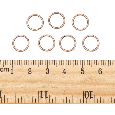 Brass Open Jump Rings JRC10MM-R-1