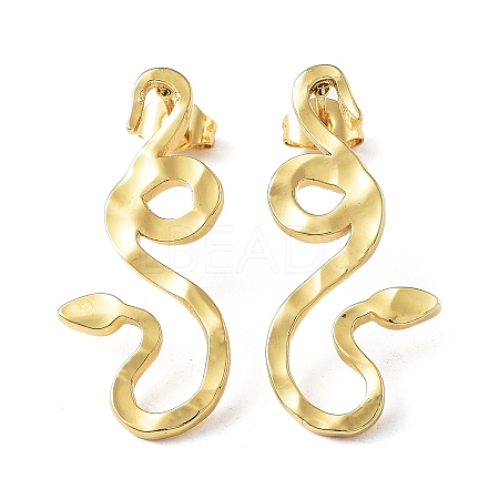 304 Stainless Steel Stud Earring EJEW-M231-02E-G-1