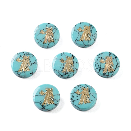 Synthetic Turquoise Beads G-F775-C08-1