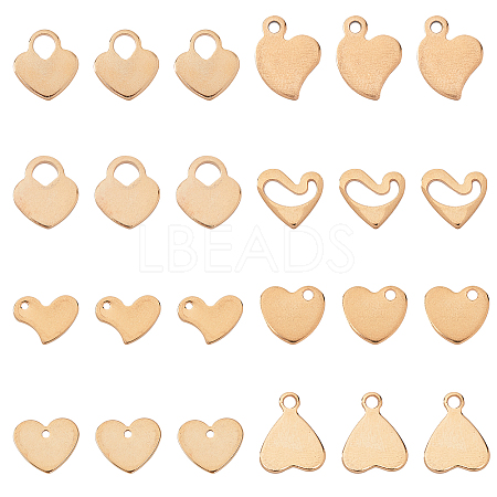 304 Stainless Steel Charms STAS-UN0014-74G-1