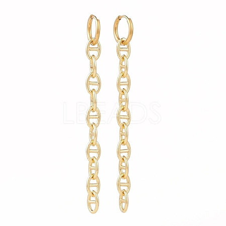 304 Stainless Steel Huggie Hoop Earrings EJEW-JE04430-1