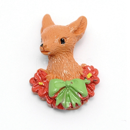 Christmas Plastic Home Display Decorations AJEW-WH0155-29-1