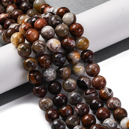 Natural Mexico Crazy Agate Beads Strands G-L615-A01-02-1
