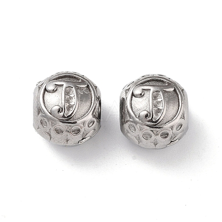 304 Stainless Steel Rhinestone European Beads STAS-A092-10J-P-1