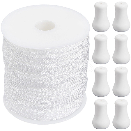 100M Nylon Braided Cords for Macrame Craft OCOR-SP0001-28-1