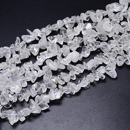 Natural Quartz Crystal Beads Strands G-O049-C-61-1
