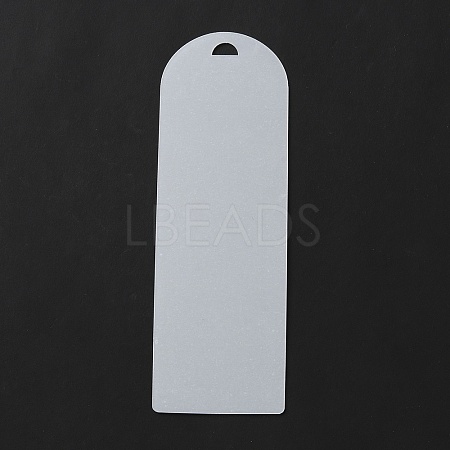 Transparent Blank Acrylic Bookmarks DIY-WH20007-63B-1