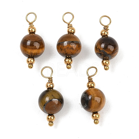 Natural Tiger Eye Pendants GG-CBA5E56-07G-08-1