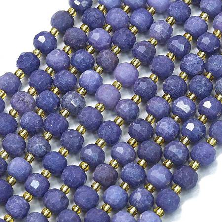 Natural Dyed Jade Beads Strands G-K389-E30-01-1