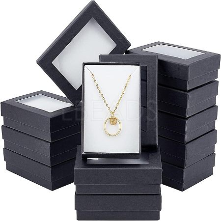 Rectangle Valentines Day Presents Packages Cardboard Jewelry Set Boxes LS-CBOX-NB0001-04-1