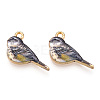 Printed Alloy Pendants ENAM-N056-205-2