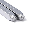 Iron Seal Stamps AJEW-L060-09-3