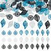 72Pcs 9 Styles Spray Paint 430 Stainless Steel Charms STAS-TA0006-11B-2