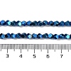 Electroplated Synthetic Non-magnetic Hematite Beads Strands G-A234-G03-01-5