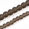Transparent Glass Beads Strands GLAA-T032-T6mm-MD02-4