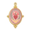 Printed 304 Stainless Steel Pendants X-STAS-P419-12G-03-1