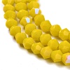 Opaque Solid Color Imitation Jade Glass Beads Strands LS-EGLA-A039-P4mm-L05-3