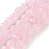 Natural Rose Quartz Beads Strands G-NH0021-A21-01-1