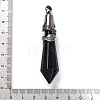 Gemstone Pointed Big Pendants G-Q184-02AS-4