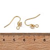 SHEGRACE Brass Pave Cubic Zirconia Earring Findings XGRQ4S645-743G-3