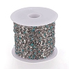 Handmade 304 Stainless Steel Dapped Chains CHS-D026-16H-P-4