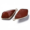 Natural Red Jasper Charms G-Q998-029D-4