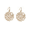 Brass Dangle Earrings for Women WG9C1F6-01-1