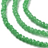 Baking Paint Imitation Jade Glass Bead Strands LS-DGLA-A034-J2MM-A10-3