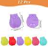 2 Sets 12Pcs Silicone Wine Glass Charms AJEW-NB0005-69-2