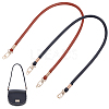 WADORN® 2Pcs 2 Colors PU Imitation Leather Bag Straps DIY-WR0002-07-1