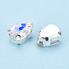 Sew on Rhinestone Montee Beads KK-T071-03D-2