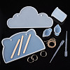 DIY Silicone Hangtag Molds Kits DIY-TA0008-41-10