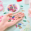 100Pcs Two Tone Acrylic Beads MACR-TA0002-80-6
