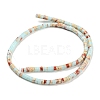 Synthetic Imperial Jasper Dyed Beads Strands G-D077-D01-02E-3