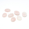 Natural Rose Quartz Gemstone Cabochons G-T020-18x25mm-17-1