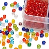 8 Colors Glass Seed Beads SEED-YW0001-54-4