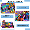 Kente Wax Printed Polyester Fabric DIY-WH0308-488-3
