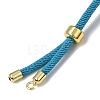 3MM Adjustable Round Nylon Braided Cord Bracelet Making FB-CBAA152-04G-37-2