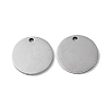 Non-Tarnish 304 Stainless Steel Pendants STAS-Q308-09K-P-1