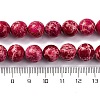 Dyed Natural Regalite/Imperial Jasper/Sea Sediment Jasper Beads Strands G-B124-C03-03-3