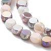 Electroplate Glass Beads EGLA-P056-01E-4