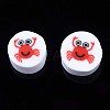 Summer Style Handmade Polymer Clay Beads X-CLAY-N007-005-3