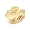 Brass Slide Charms KK-E802-33G-U-2