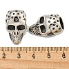 316 Surgical Stainless Steel European Beads STAS-Q326-02AS-04-3