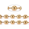 PVD Vacuum Plating 304 Stainless Steel Ball Chains CHS-F009-01J-G-1